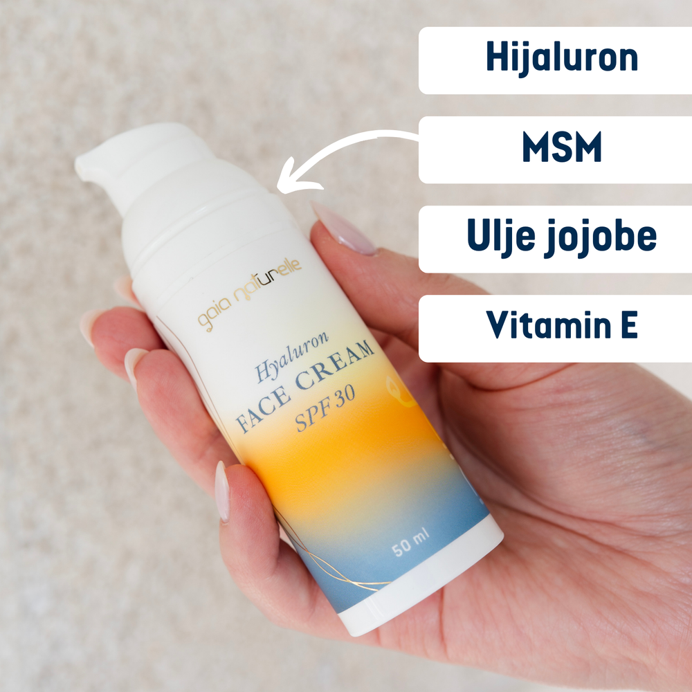 Krema za lice sa zaštitnim faktorom SPF30