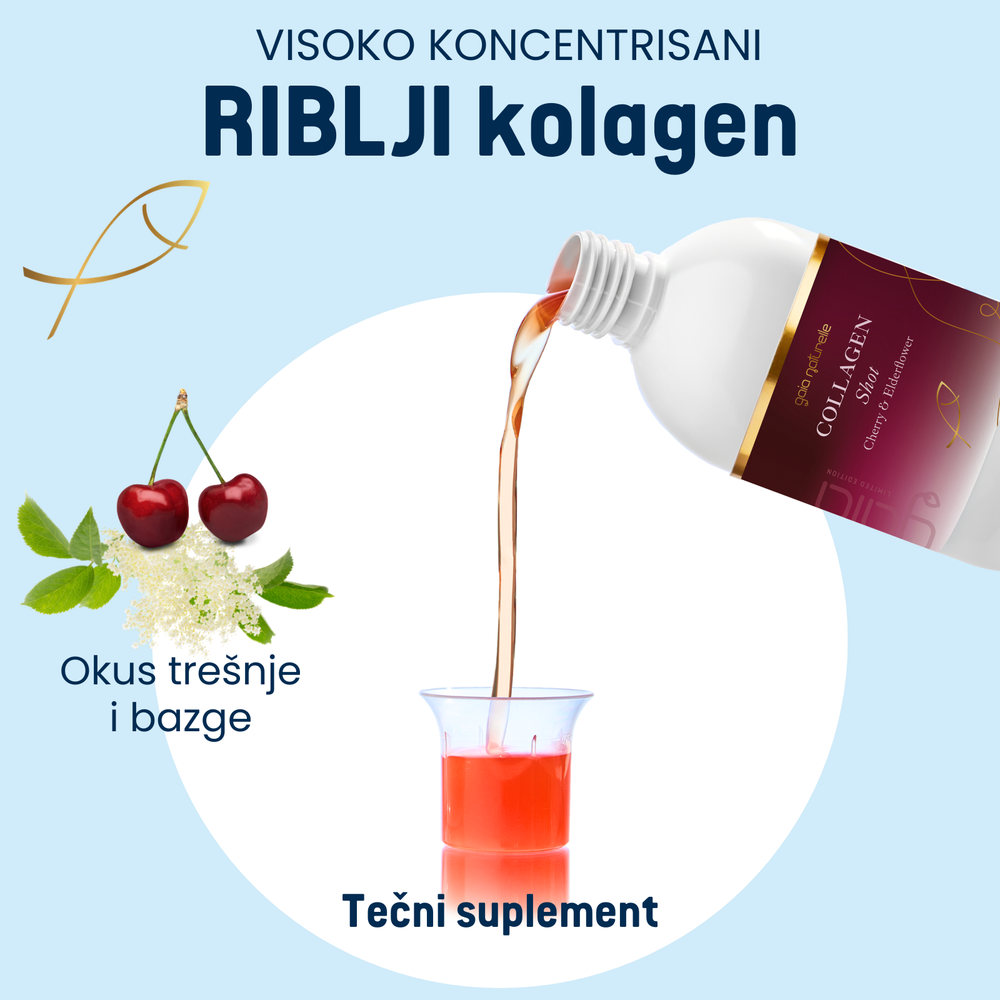 Kolagen shot Cherry